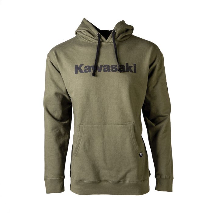 FACTORY EFFEX KAWASAKI SQUAD PULLOVER / ARMY GREEN M