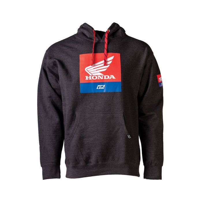 FACTORY EFFEX HONDA BOXER PULLOVER / CHAR HTHR-BLACK XL