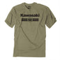Factory Effex Kawasaki Sixty Two T-Shirt in Olive Green, 2X