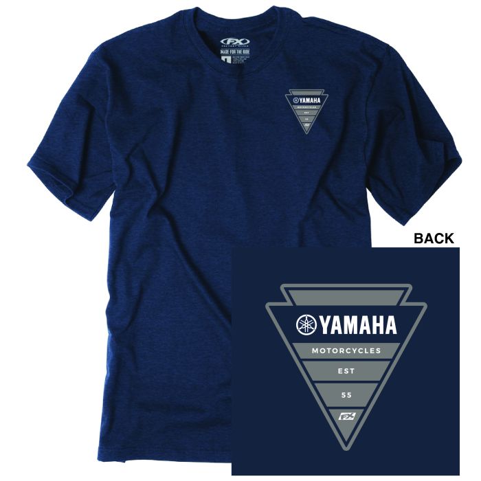 Factory Effex Yamaha Arrow T-Shirt in Navy, Size Medium (Part #28-87232)