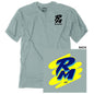 Factory Effex Suzuki Retro RM T-Shirt in Heather Gray, 2X