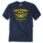 Factory Effex FX Eagle T-Shirt in Navy, Size Large – Durable Casual Apparel