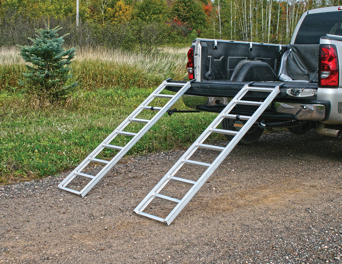 YUTRAX 14 x 69 Inch TX195 Aluminum Loading Ramp for Motorcycle, ATV, and UTV