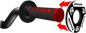 RISK RACING Grip Donuts 00110