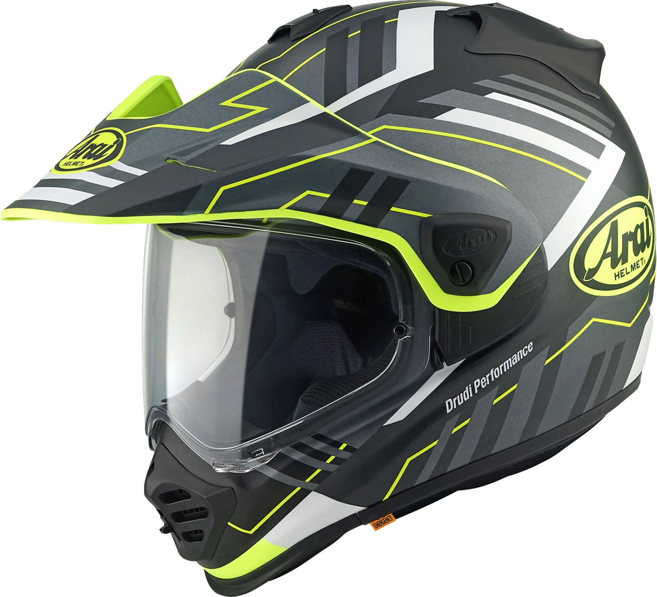 ARAI HELMETS XD-5 Helmet - Trail - Yellow Frost - Medium 0140-0566