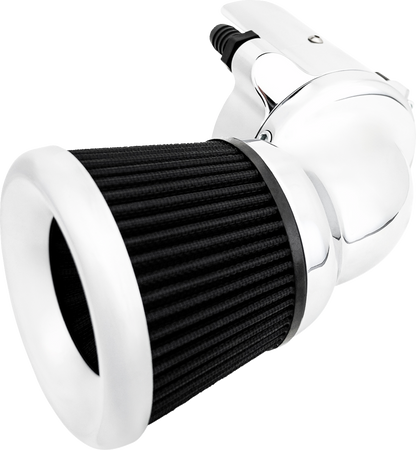 ARLEN NESS Air Cleaner Kit - Velocity 90° - Chrome 800-003