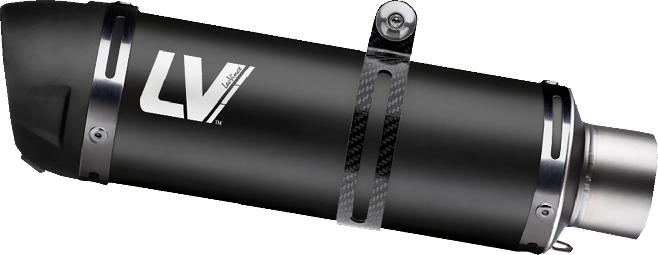 LEOVINCE GP Corsa EVO Slip-On Muffler - Black Edition - Ninja/Z 400 3389EBU