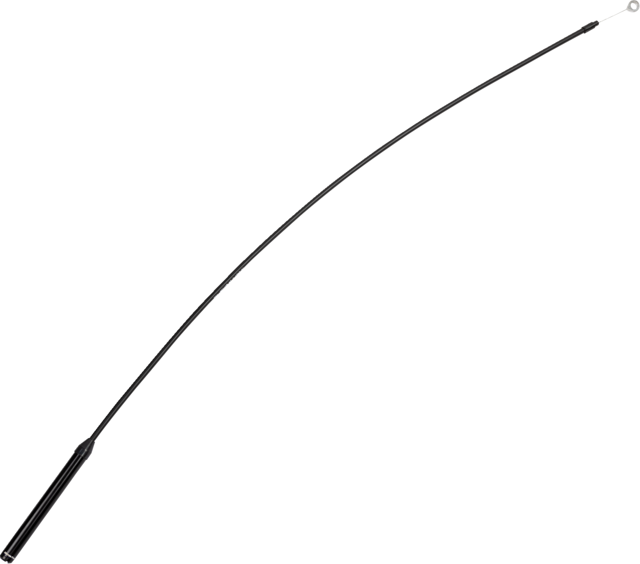 MOTION PRO Blackout Top Half Clutch Cable - +1.6" 06-2427
