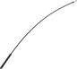 MOTION PRO Blackout Top Half Clutch Cable - -0.9" 06-2428