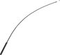 MOTION PRO Blackout Top Half Clutch Cable - +8-3/4" 06-2431