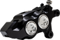 PERFORMANCE MACHINE (PM) Caliper - 137 X 4B - Right - Black Anodized with Clear Bore Caps 0053-2958-MC