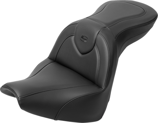 SADDLEMEN RoadSofa™ Seat - without Backrest - Black Stitch - FXBR/S '18-'20 818-31-187