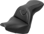SADDLEMEN RoadSofa™ Seat - without Backrest - Black Stitch - FXBR/S '18-'20 818-31-187