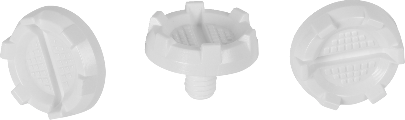 Z1R Rise 2.0 Screw Kit - White (Part Number 0134-3716) for Helmet Replacement