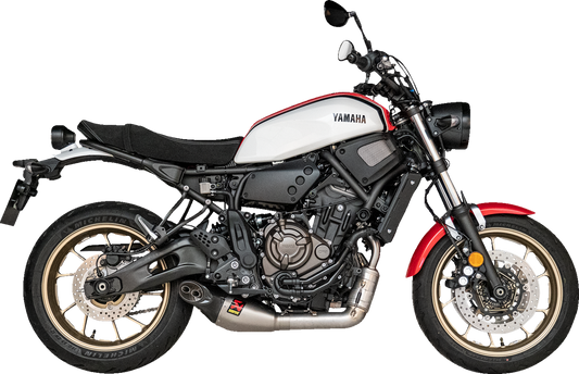 AKRAPOVIC Racing Line Exhaust System - Titanium - Yamaha MT-07/XSR 700 S-Y7R8-HEGEHT/1