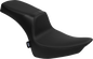 DRAG SPECIALTIES SEATS Performance Predator 2-Up Seat - Solar Leather - Smooth - FL '00-'17 4689E