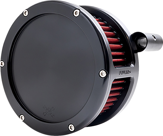 FEULING PARTS BA Air Cleaner Kit - Black with Red Filter - '93-'99 Evolution Big Twin 5463