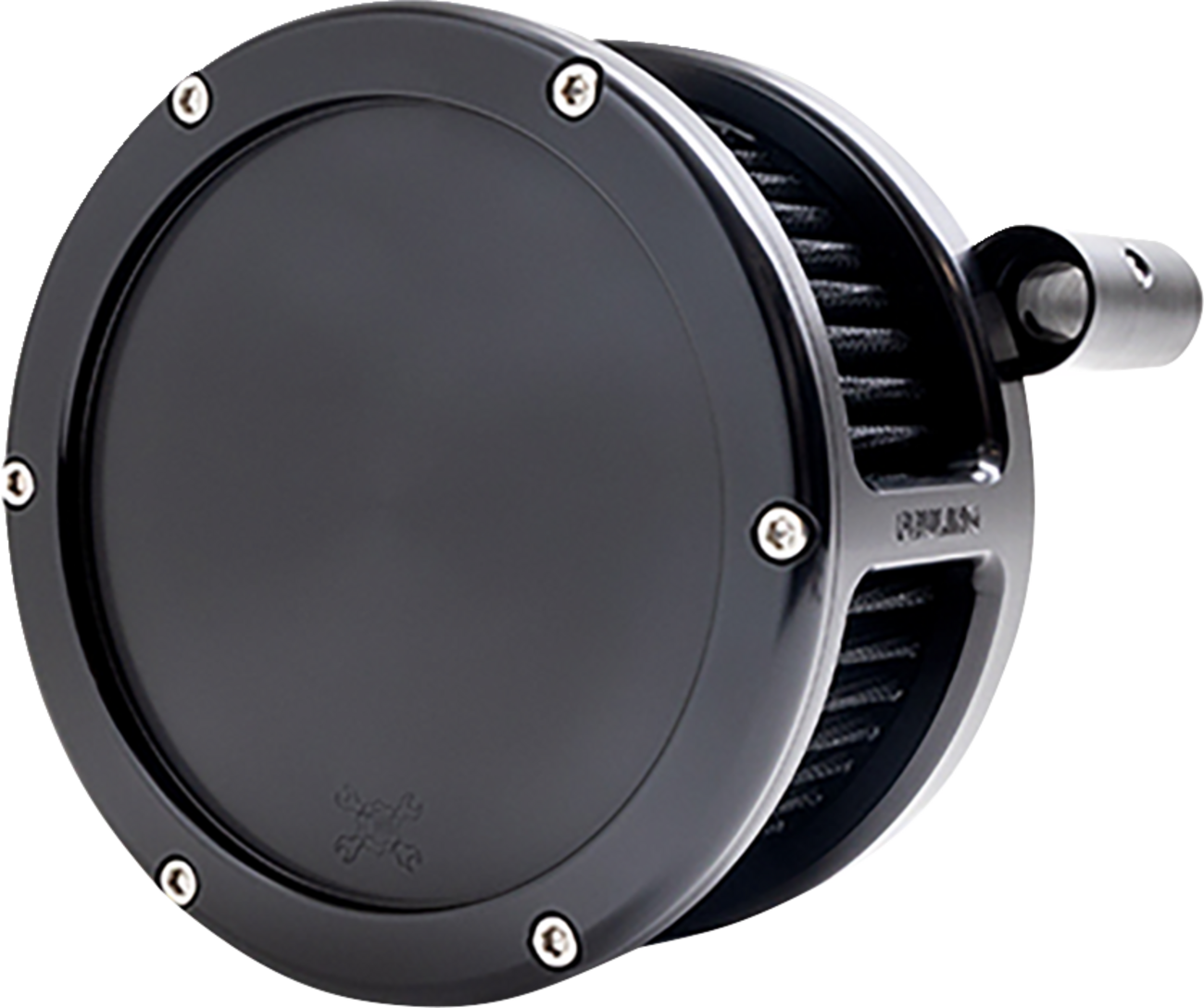 FEULING PARTS BA Air Cleaner Kit - Black with Black Filter - '08-'17 Dyna/Softail/Touring 5553