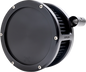 FEULING PARTS BA Air Cleaner Kit - Black with Black Filter - '08-'17 Dyna/Softail/Touring 5553