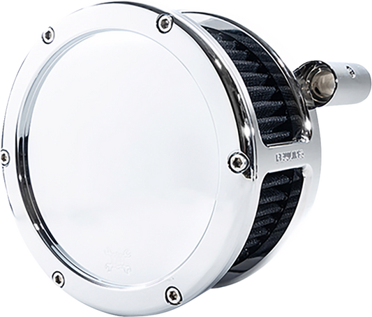 FEULING PARTS BA Air Cleaner Kit - Chrome with Black Filter - Twin Cam 5547