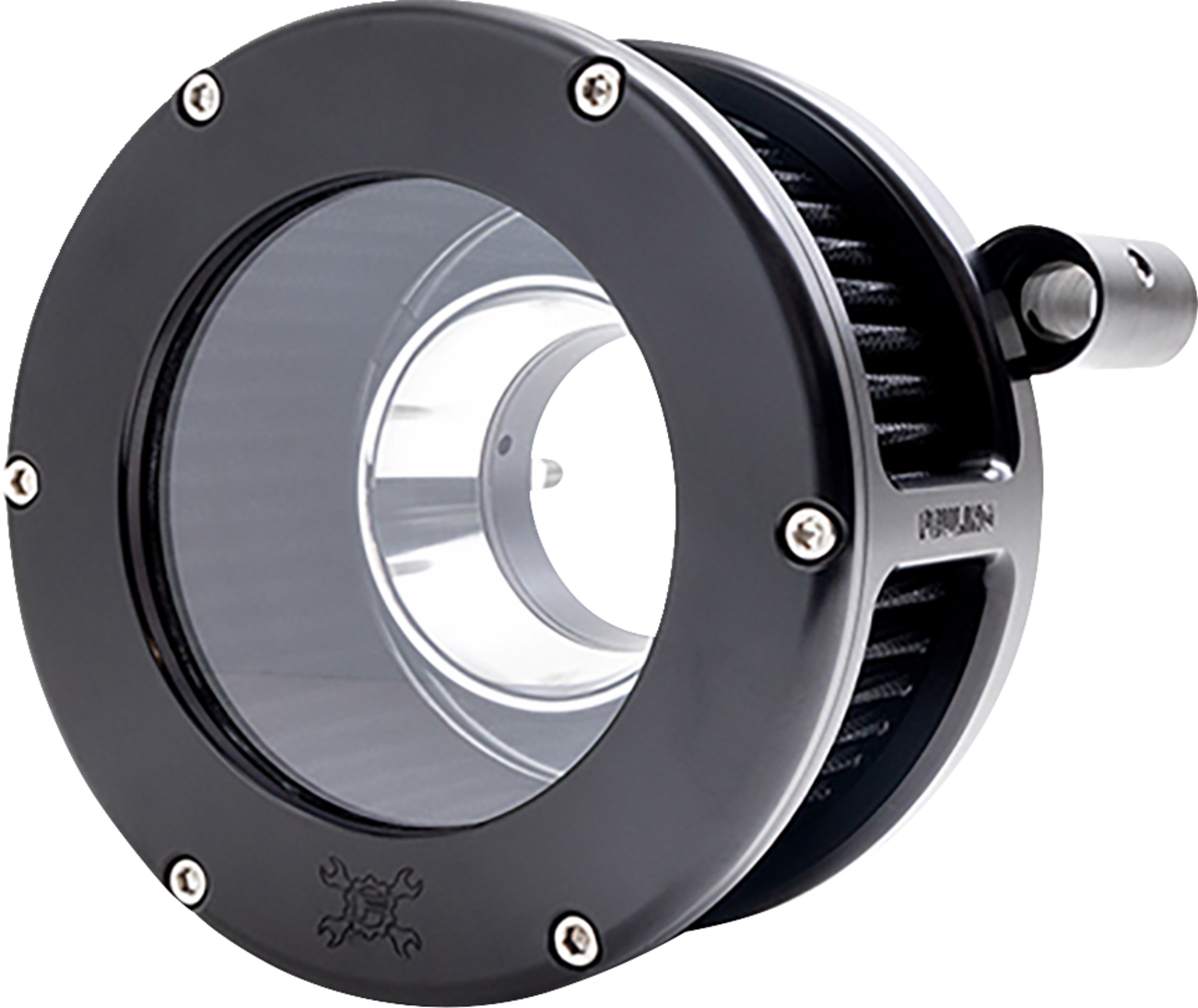 FEULING PARTS BA Air Cleaner Kit - Black/Clear with Black Filter - '93-'99 Evolution Big Twin 5564