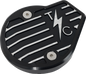 THRASHIN SUPPLY CO. Cam Cover - Gen 2 - Finned - Twice Cut - Black - M8 TSC-3029-4