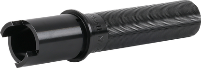 THRASHIN SUPPLY CO. Throttle Tube - Knurled - 1" - Gen 2 TBW - Black TSC-2806-1