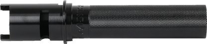 THRASHIN SUPPLY CO. Throttle Tube - Knurled - 1" - Gen 2 TBW - Black TSC-2806-1