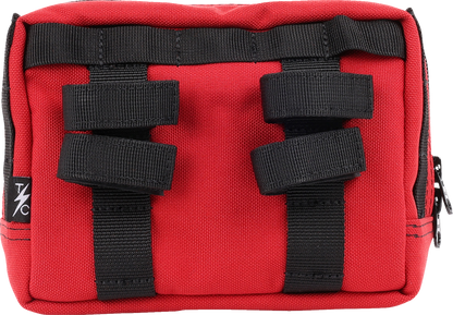 THRASHIN SUPPLY CO. Handlebar Bag - Red THB-0015