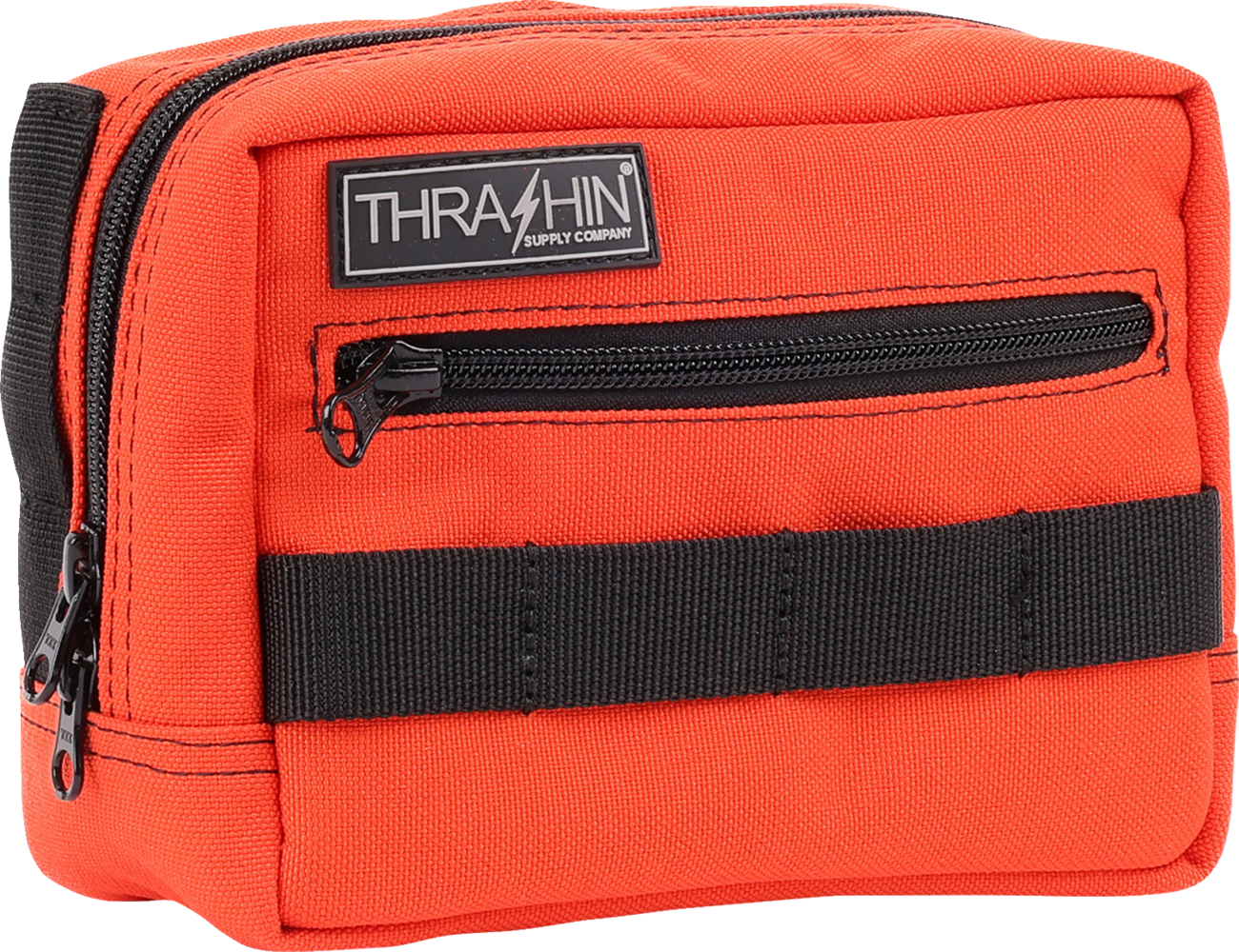 THRASHIN SUPPLY CO. Handlebar Bag - Orange THB-0025