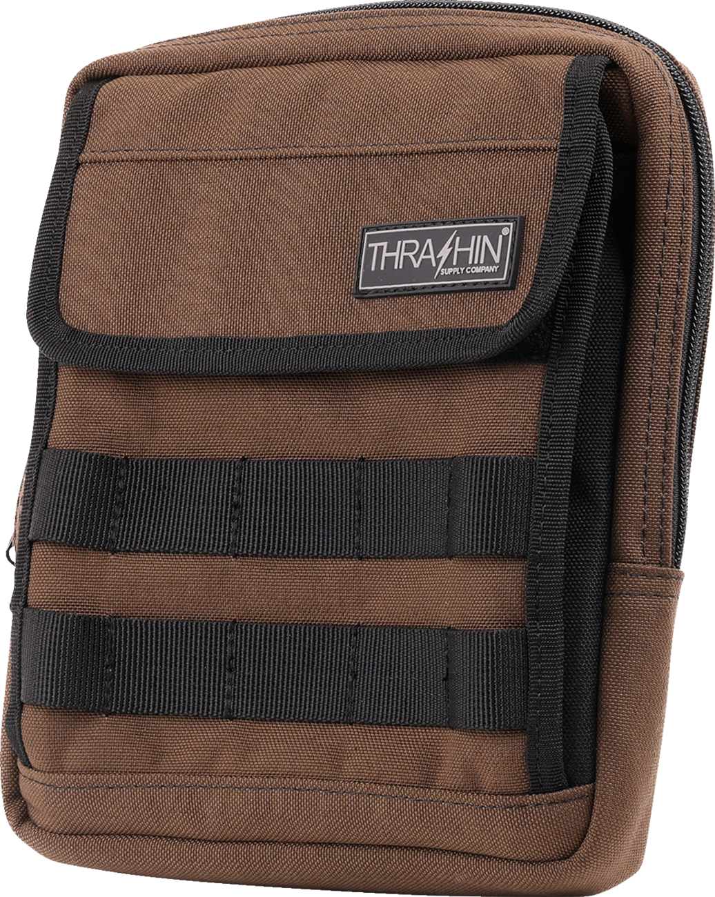 THRASHIN SUPPLY CO. Handlebar Bag - Slim - Brown THB-0032