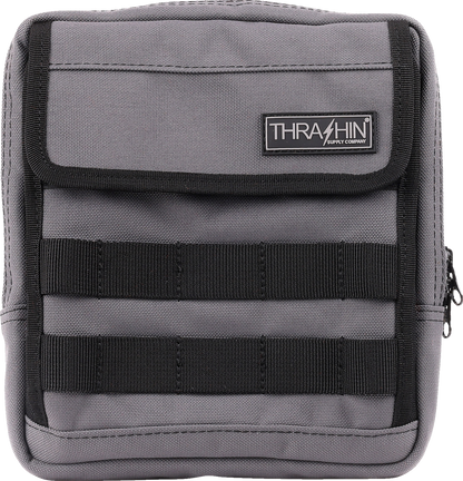 THRASHIN SUPPLY CO. Handlebar Bag - Slim - Gray THB-0030