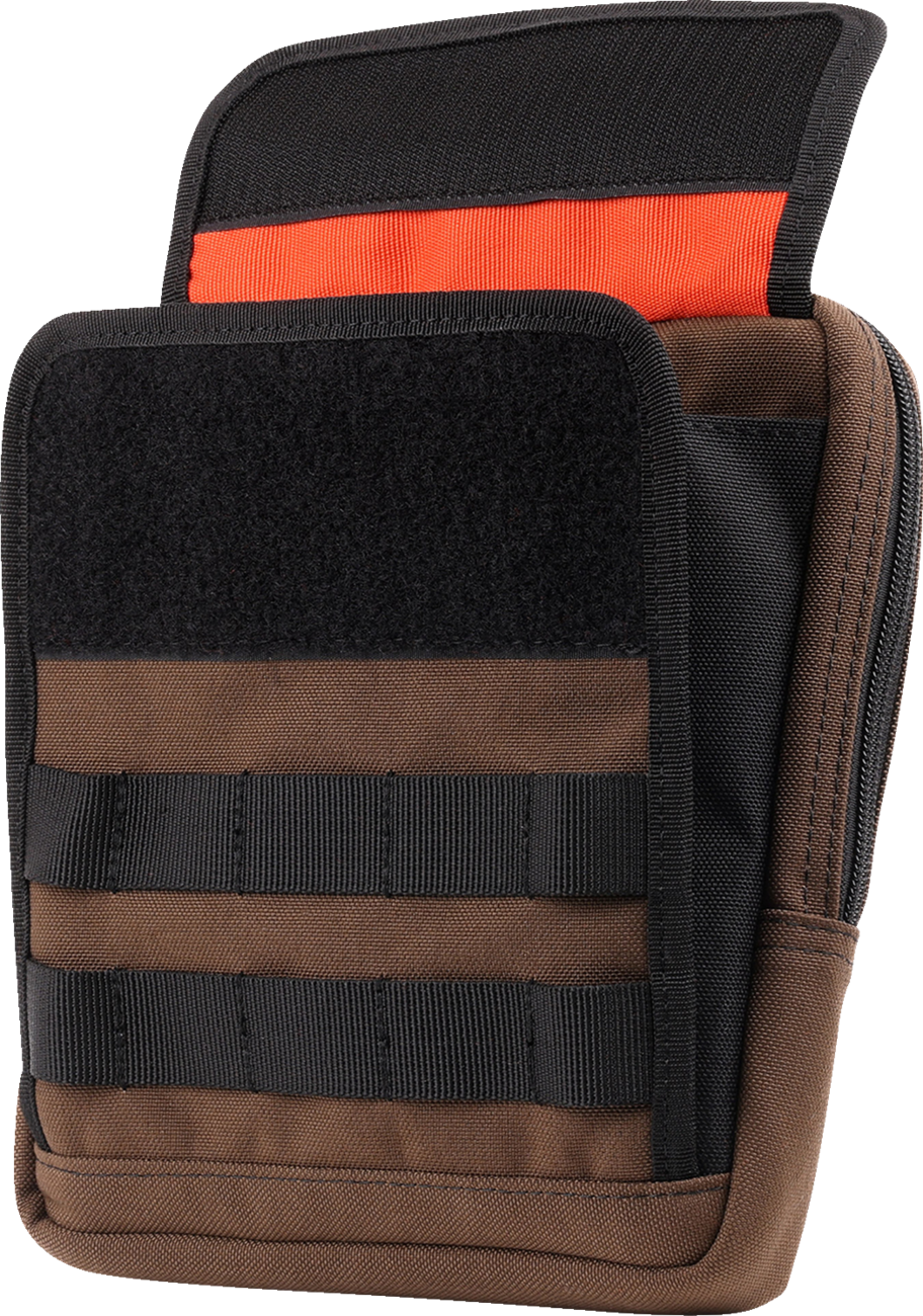 THRASHIN SUPPLY CO. Handlebar Bag - Slim - Brown THB-0032