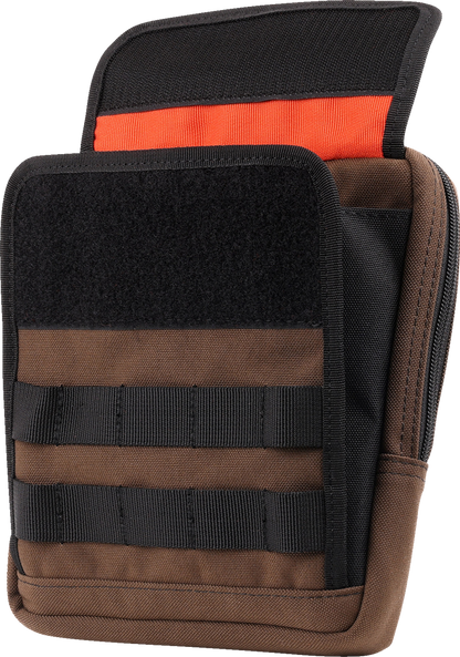 THRASHIN SUPPLY CO. Handlebar Bag - Slim - Brown THB-0032