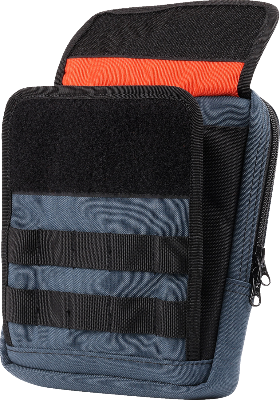 THRASHIN SUPPLY CO. Handlebar Bag - Slim - Blue THB-0029