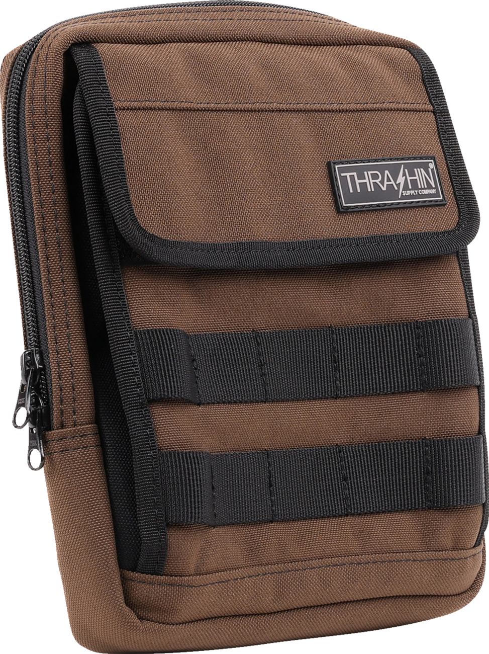 THRASHIN SUPPLY CO. Handlebar Bag - Slim - Brown THB-0032