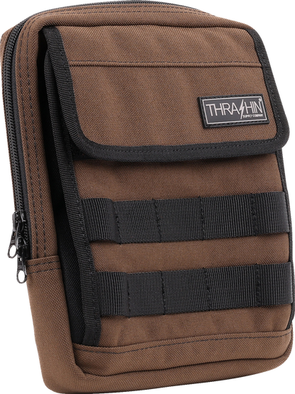 THRASHIN SUPPLY CO. Handlebar Bag - Slim - Brown THB-0032
