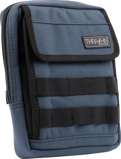 THRASHIN SUPPLY CO. Handlebar Bag - Slim - Blue THB-0029
