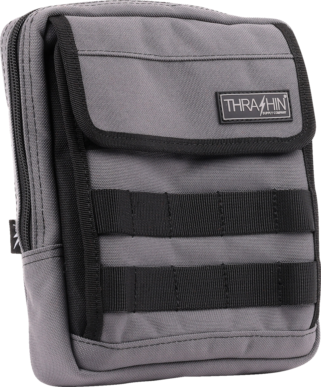 THRASHIN SUPPLY CO. Handlebar Bag - Slim - Gray THB-0030