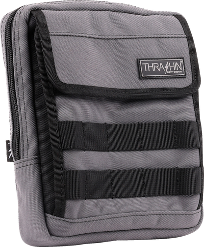 THRASHIN SUPPLY CO. Handlebar Bag - Slim - Gray THB-0030