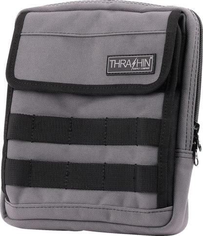 THRASHIN SUPPLY CO. Handlebar Bag - Slim - Gray THB-0030