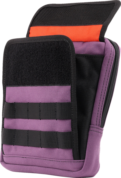 THRASHIN SUPPLY CO. Handlebar Bag - Slim - Purple THB-0033