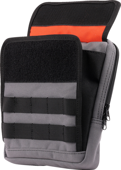THRASHIN SUPPLY CO. Handlebar Bag - Slim - Gray THB-0030