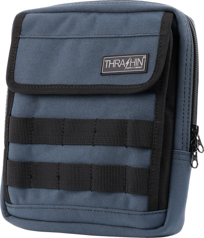 THRASHIN SUPPLY CO. Handlebar Bag - Slim - Blue THB-0029
