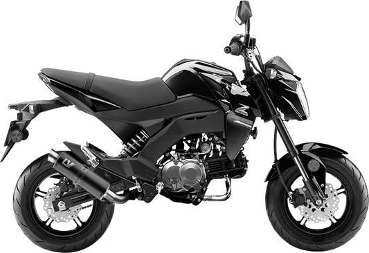 LEOVINCE GP Corsa Exhaust System - Black Edition - Z 125 3394BU