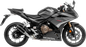 LEOVINCE GP Corsa EVO Slip-On Muffler - Black Edition - CB/CBR 500 3395EBU
