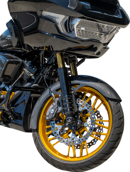 ARLEN NESS Carbon Fiber Front Fender - Wrapper - 19" - FLT '99-'13 210-027