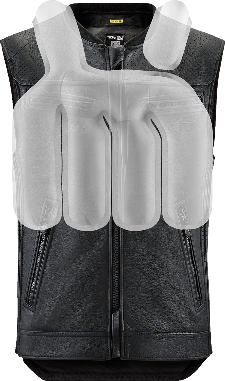 ALPINESTARS TECH-AIR Tech-Air® 3 v2 Canvas Vest - Black - Medium 6505125-10-M