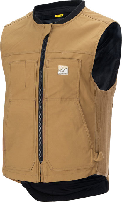 ALPINESTARS TECH-AIR Tech-Air® 3 v2 Canvas Vest - Tan - Small 6505125-86-S