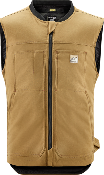 ALPINESTARS TECH-AIR Tech-Air® 3 v2 Canvas Vest - Tan - Small 6505125-86-S